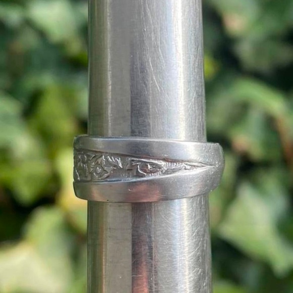 Floral spoon ring - Picture 3 of 4